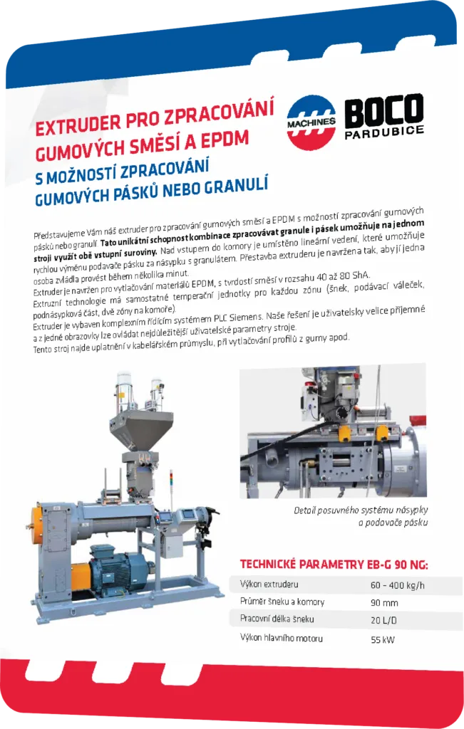 extru gum smes | BOCO Pardubice