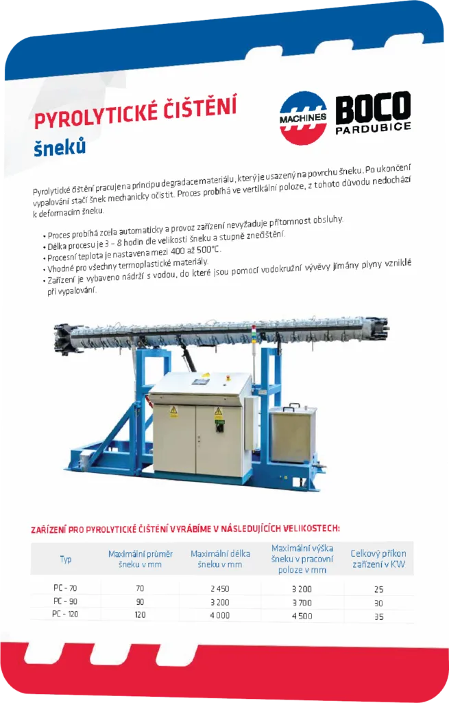 pyrloticke cisteni | BOCO Pardubice